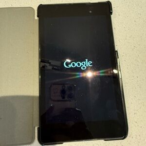 Google Tablet with Case